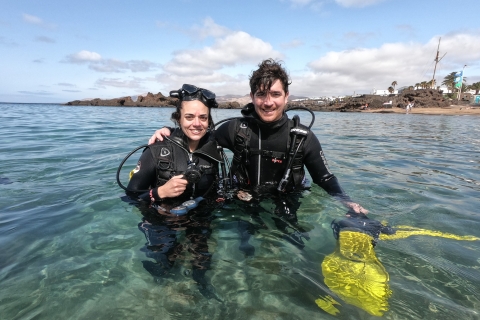 From Lanzarate: Introductory Adventure Dive at 6 Meters