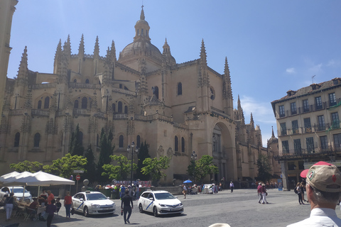 Madrid: Day Trip to Toledo and Segovia with Optional Alcazar Guided Tour to Toledo and Segovia without Alcazar visit