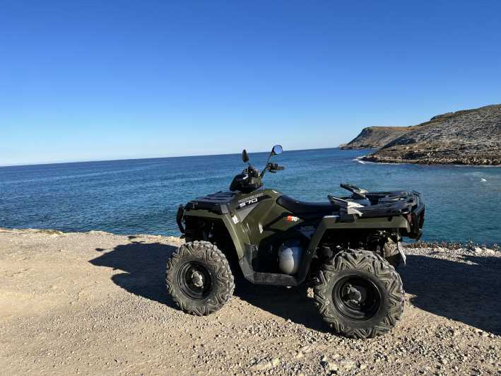 Guided Quad 2-3 Bay´s Tour (incl. swimming stop) NO-Off-Road