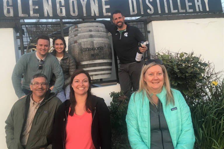 De Glasgow: excursion guidée d'une journée au Loch Lomond et à la distillerie