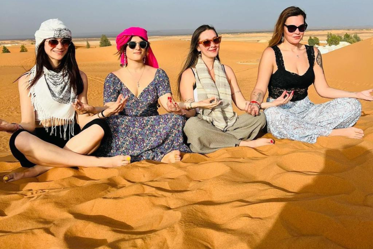 From Marrakech: 3-Day Merzouga Tour with Camel Trek & Luxury Camp Shared Standard Sahara Tour – Popular Choice