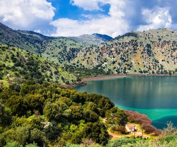 Rethymnon: Kournas Lake, Argyroupolis, and Olive Oil Tour