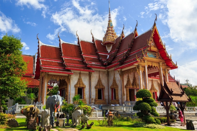 Phuket: Old Town, Chalong Temple en Great Buddha Van Tour