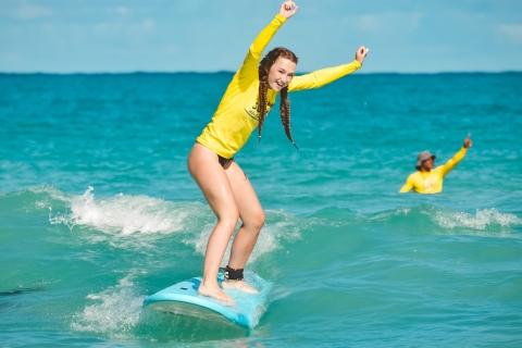 Punta Cana: lekcja surfingu jeden na jednego na plaży Macao