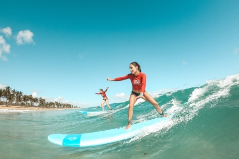 Punta Cana : leçon de surf individuelle sur la plage de Macao
