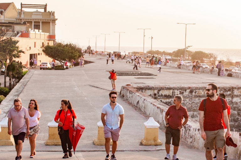 Cartagena stadstour per uur (transport + gids)