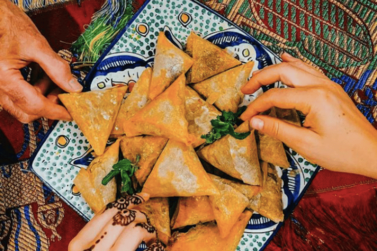 Marrakech: cours de cuisine marocaine traditionnelle et visite du marchéCours de cuisine privé