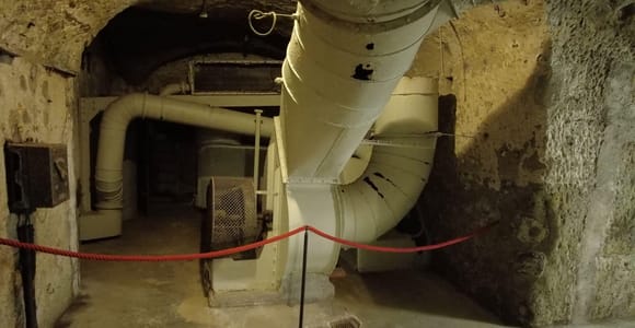 Nürnberg: Historischer Kunstbunker aus dem Zweiten Weltkrieg