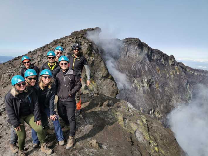 Etna Sur: Tour guiado de senderismo a los cráteres de la cumbre