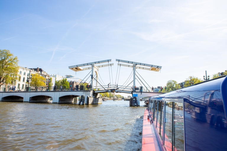 Łączony bilet na rejs po kanałach Amsterdamu i Muzeum MocoCanal Cruise i Muzeum Moco