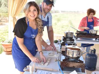 Moires: Cooking Class and Meal at a Family Olive Farm