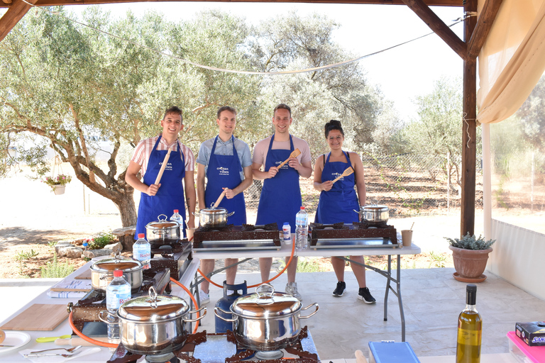 Moires: Cooking Class and Meal at a Family Olive Farm