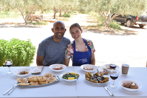 Moires: Cooking Class and Meal at a Family Olive Farm