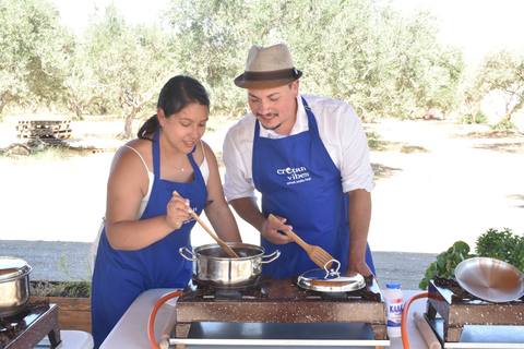 Moires: Cooking Class and Meal at a Family Olive Farm