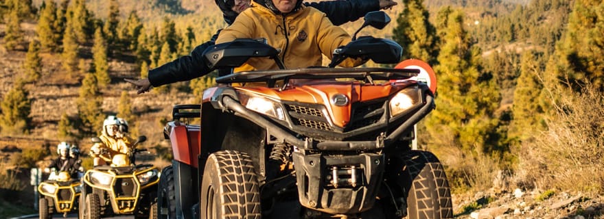 Tenerife : Circuit d'aventure en quad dans le parc national de Teide