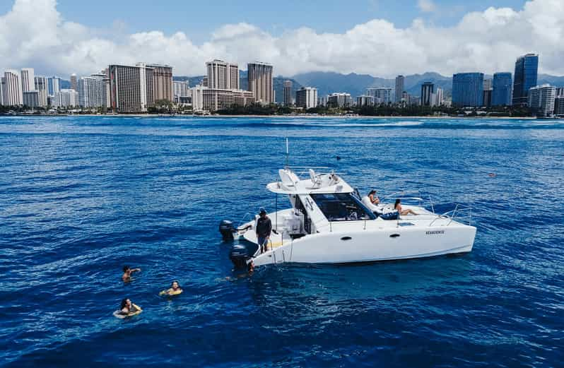 private catamaran tour oahu