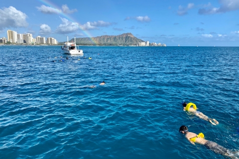 Honolulu: crucero privado en catamarán con esnórquel