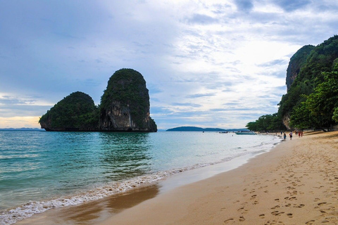 Krabi: Airport to Railay Beach Transfer with Boat Ride From Railay: Transfer with Shared Boat Ride to Krabi Airport