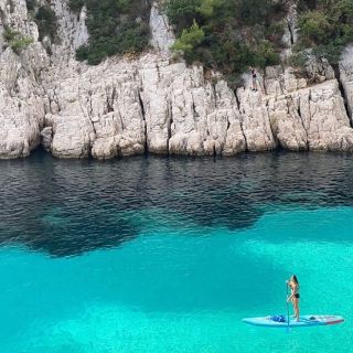 Cassis: Calanques National Park Standup Paddleboarding Tour