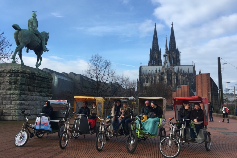 Cologne : visite privée en pousse-pousseCologne : visite de la ville en pousse-pousse pendant 90 minutes