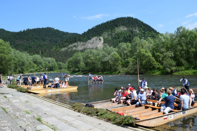 Van Krakau: Dunajec River Rafting en Zakopane Town Tour