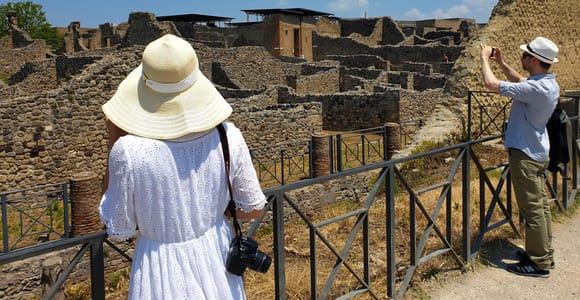 Ab Sorrent: Herculaneum & Pompeji Tagesausflug mit Mittagessen