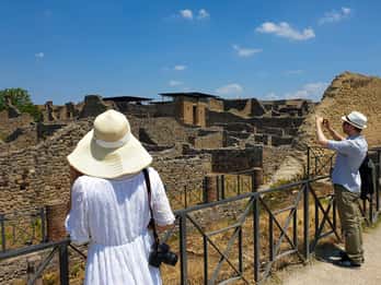 Ab Sorrent: Herculaneum & Pompeji Tagesausflug mit Mittagessen