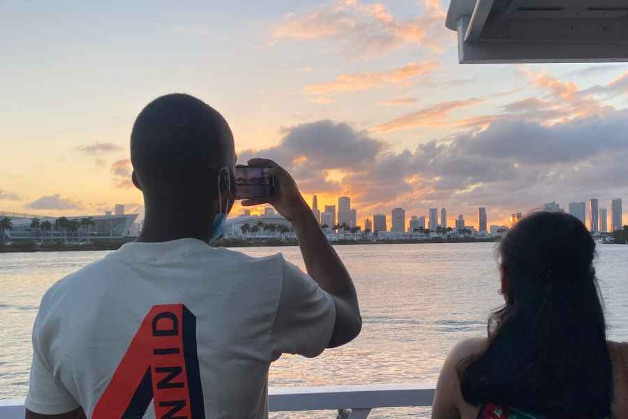 Miami: Biscayne Bay & South Beach Sunset-Bootsfahrt