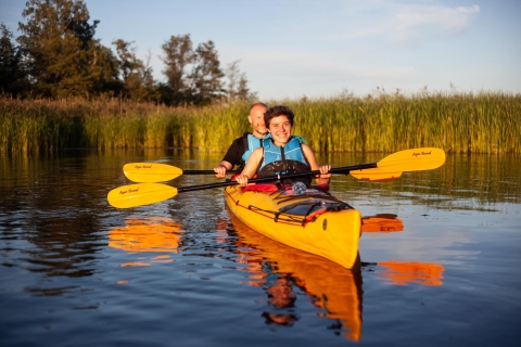 De Vaxholm: excursion en kayak au coucher du soleil dans l'archipel de Stockholm