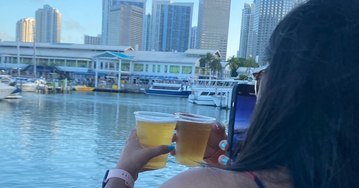 Miami Skyline Happy Hour Sightseeing Sunset Cruise GetYourGuide