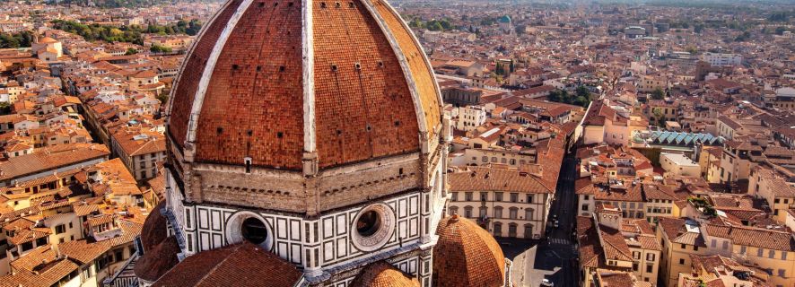 Florencia: cúpula de Brunelleschi y vistas panorámicas