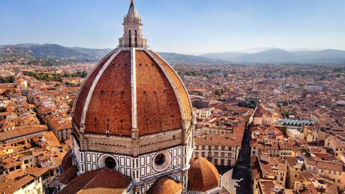 Florencia: cúpula de Brunelleschi y vistas panorámicas
