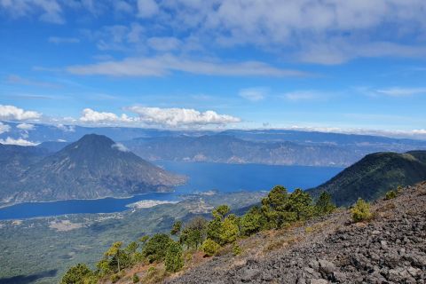 Santiago Atitlán: Wędrówka na wulkan Atitlán