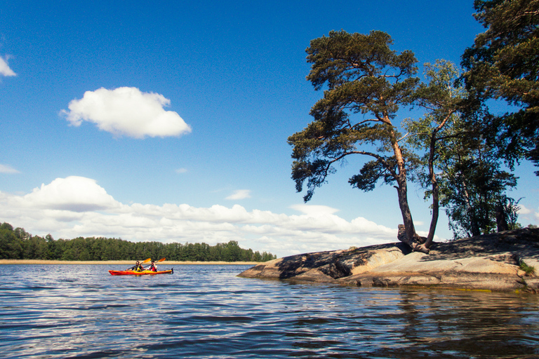 Stockholm: excursion en kayak privée dans l'archipel pour les familles