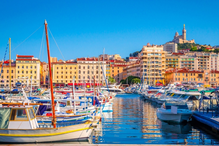 Marseille: chasse au trésor autoguidée et visite à pied de la ville