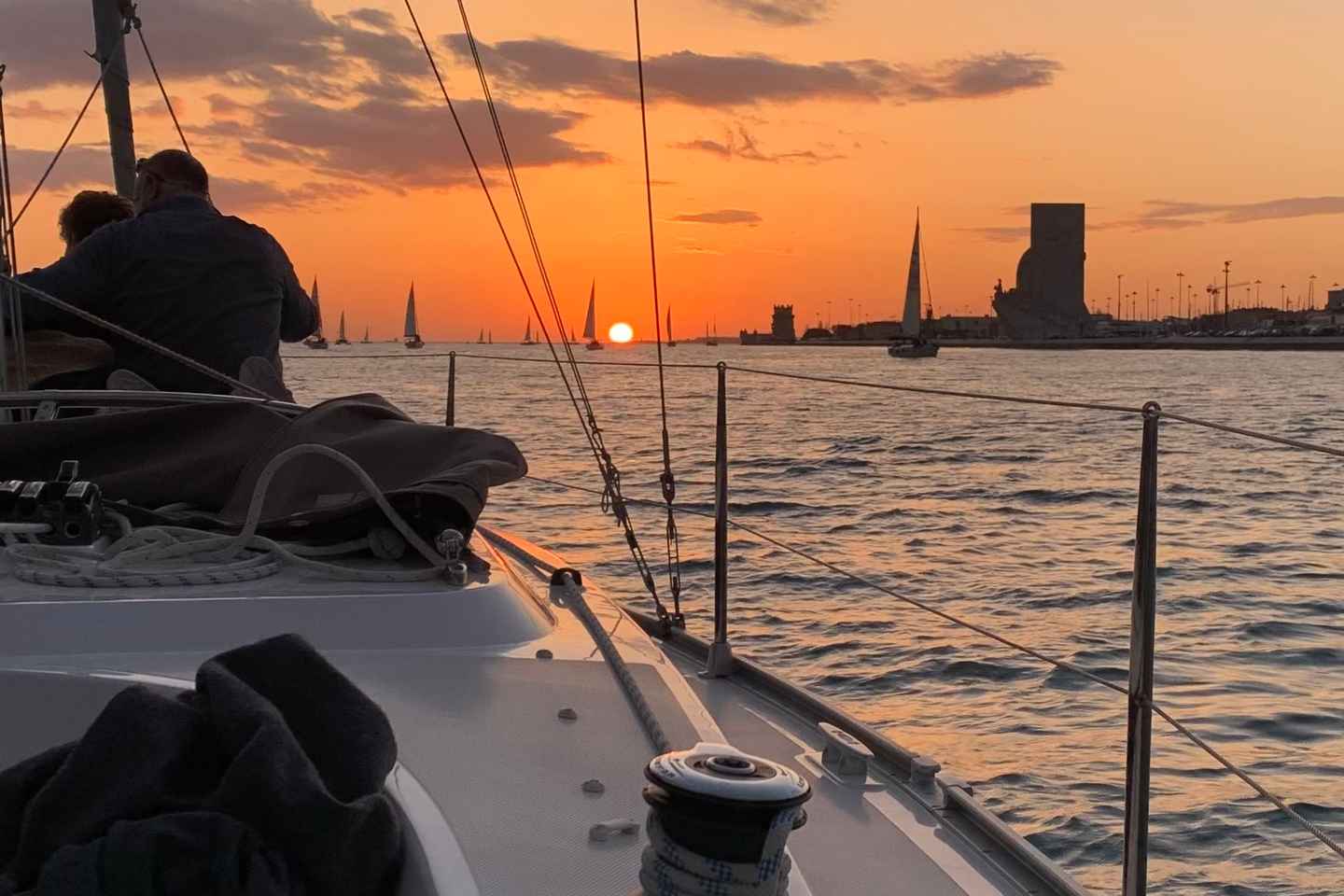 リスボンの夕日クルーズ体験