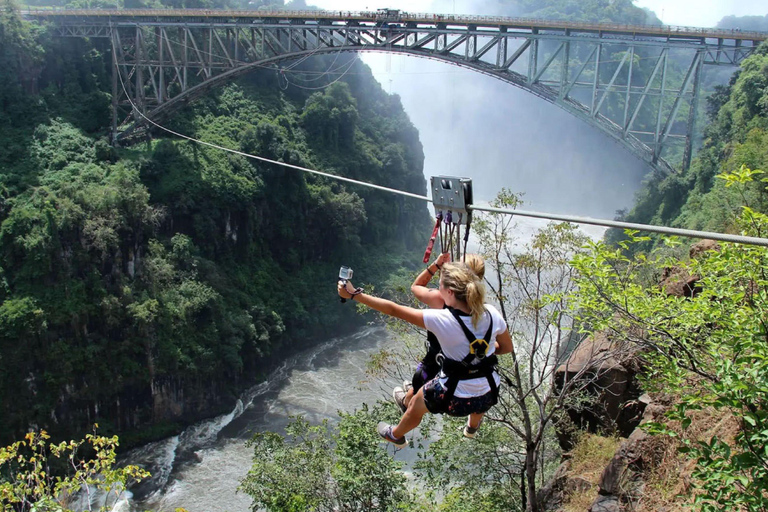 Livingstone: Victoria Falls Bungee Jump & Game Drive