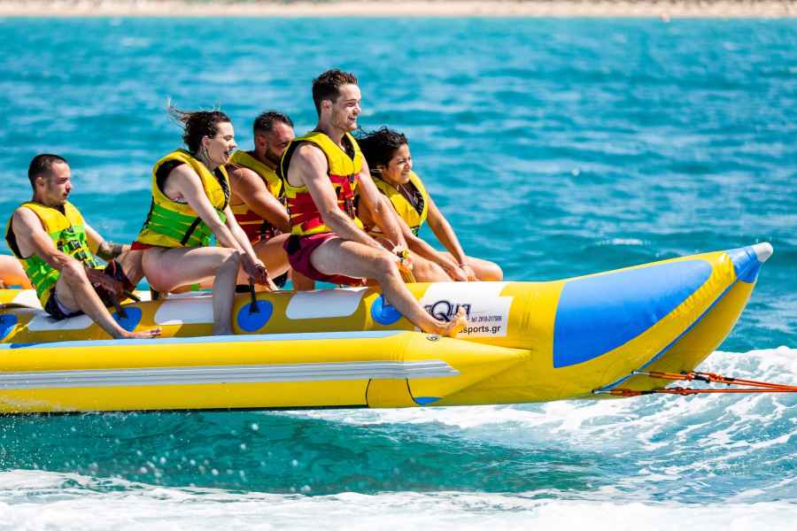 El Arenal, Mallorca: Banana-Boot oder Aqua Rocket Wassertour