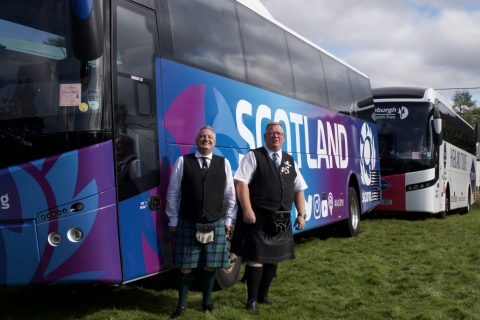 Royal Highland Braemar Gathering, transfer from Edinburgh Standard Option