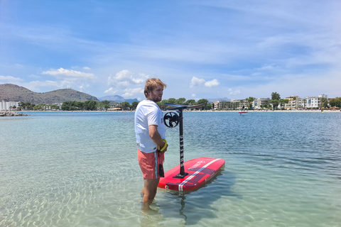 Alcudia : expérience de foil électrique avec photos et vidéos