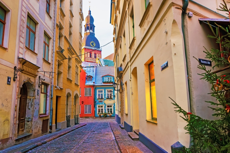 Riga: middeleeuws stadsverkenningsspelRiga: Middeleeuws app-verkenningsspel