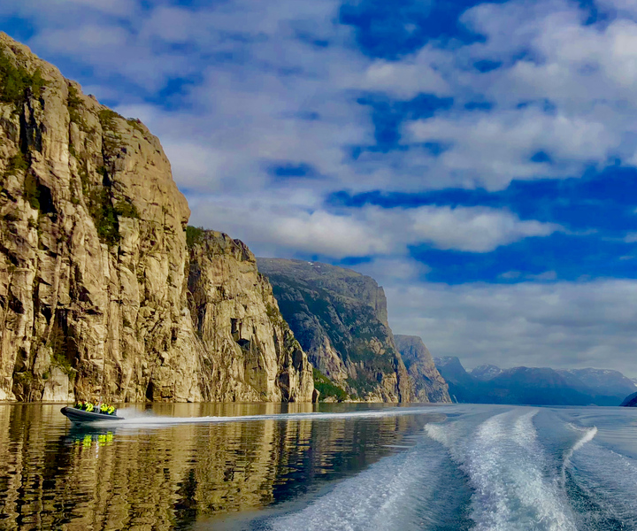 From Stavanger: RIB Tour to Lysefjord