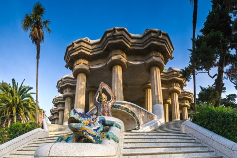 Barcelona: tour en grupo reducido por el parque Güell y escalera del dragón