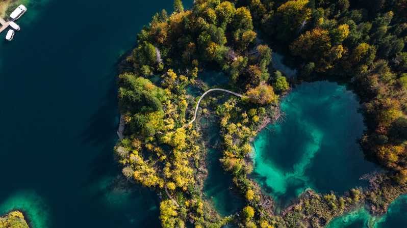Split: Selvstyrt Plitvice Lakes-dagstur med båttur