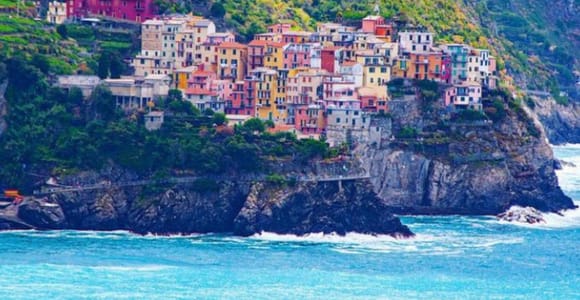 La Spezia: Cinque Terre Rainbow Village Coastal Road Tour