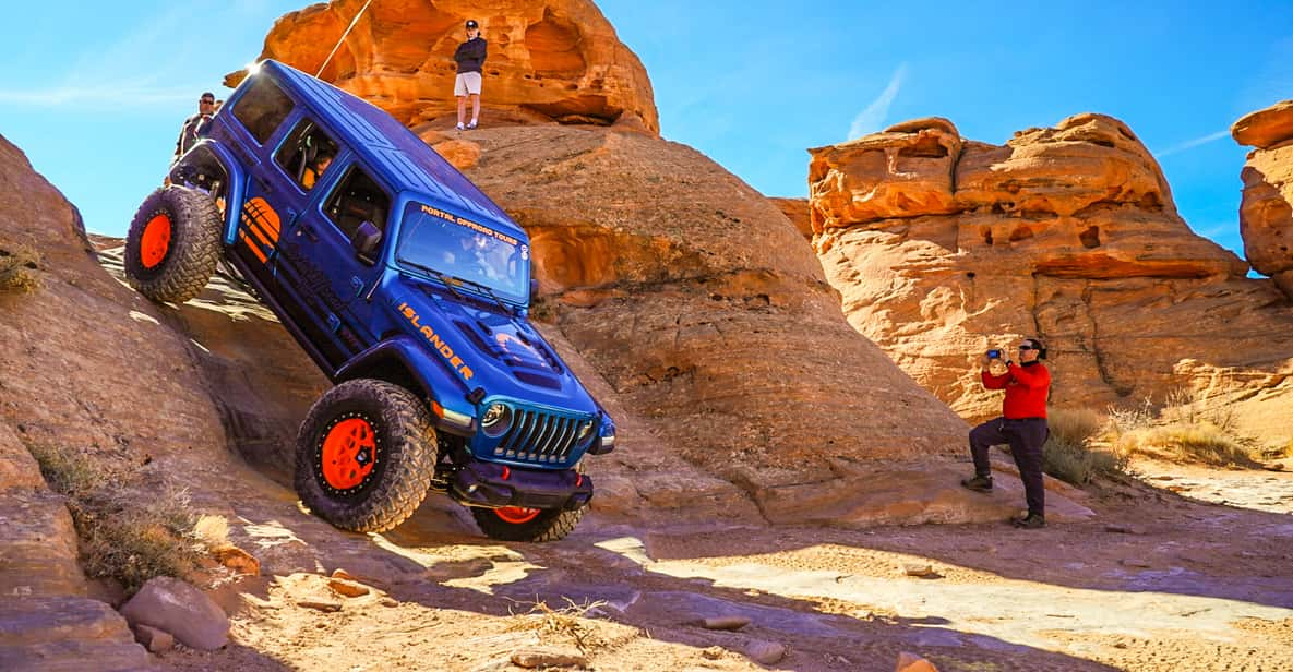 Moab OffRoad Hell's Revenge Trail Private Jeep Tour GetYourGuide