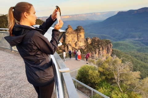 Sydney: Blue Mountains-watervallen, wandelingen en zonsondergang PRIVÉSydney: Blue Mountains-watervallen, wandelingen en zonsondergang