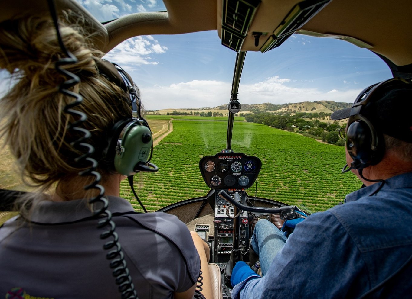 Barossa Valley: 10 minutters helikopterflyvning med naturskønne omgivelser