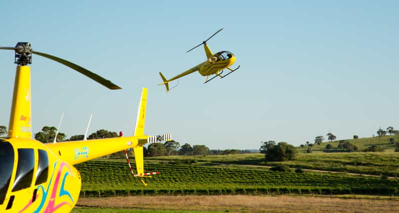 From Lyndoch: Barossa Valley 15-Minute Helicopter Flight