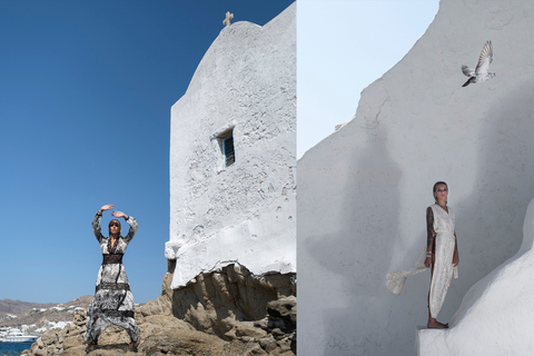 Mykonos: Tour guiado na cidade com sessão de fotosMykonos: passeio a pé guiado pela cidade com sessão de fotos